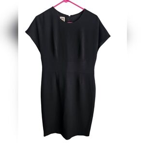 Anne Klein Solid Black Dress